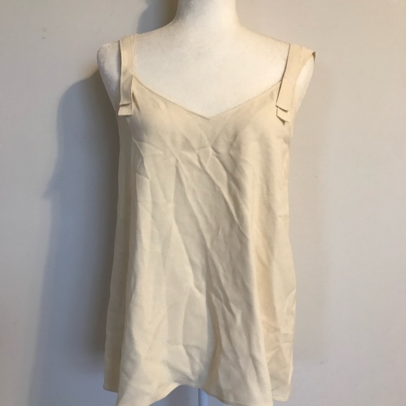 Helmut Lang Cream Sleeveless Top - Picture 6 of 8